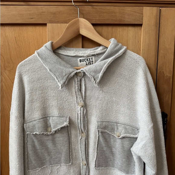 Bucket list button up jacket - Picture 5 of 7